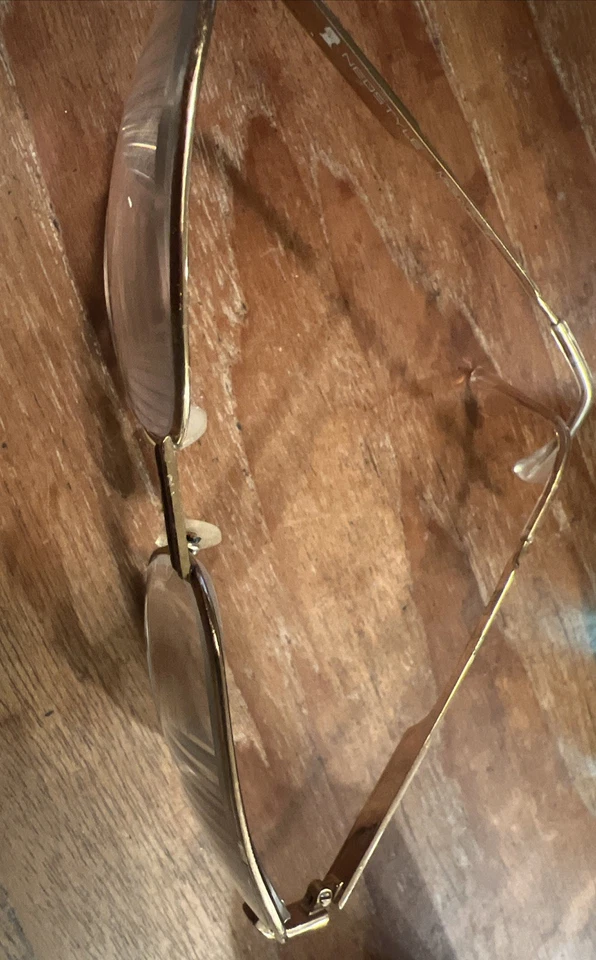 Vintage Neostyle Boutique 510 822 58 18 135 Eyeglasses Frames Germany Gold Men - Image 2 of 4