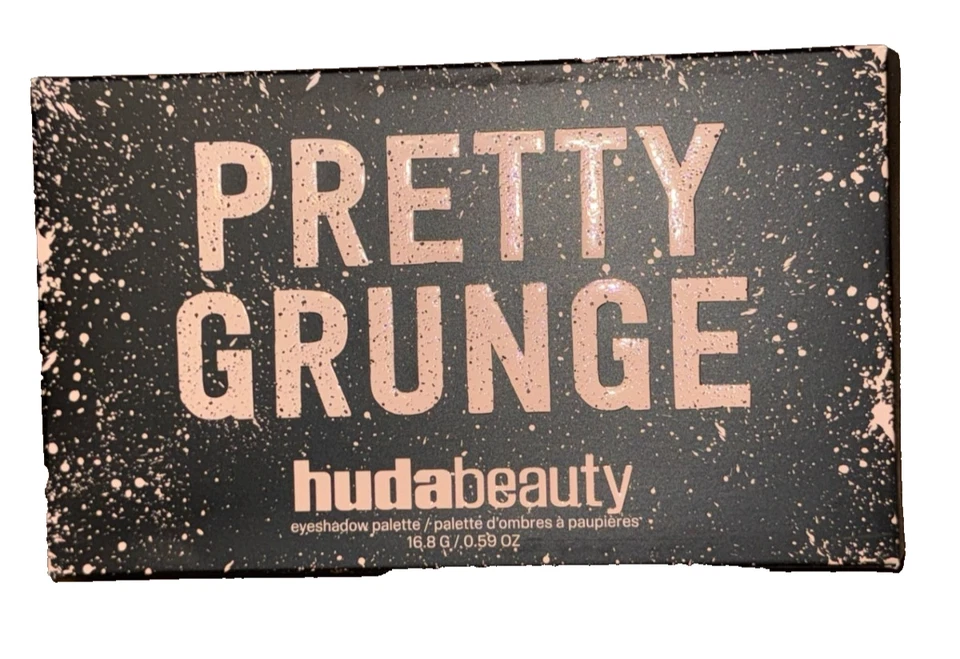 AUTHENTIC Huda Beauty Pretty Grunge Eyeshadow Palette NIB Set - Image 2 of 4