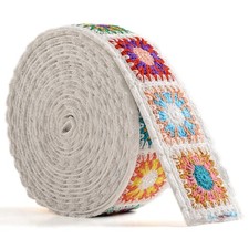 Cotton Webbing 2 Inch Heavy Webbing Strap for Bags, Arts and Crafts, High Den...