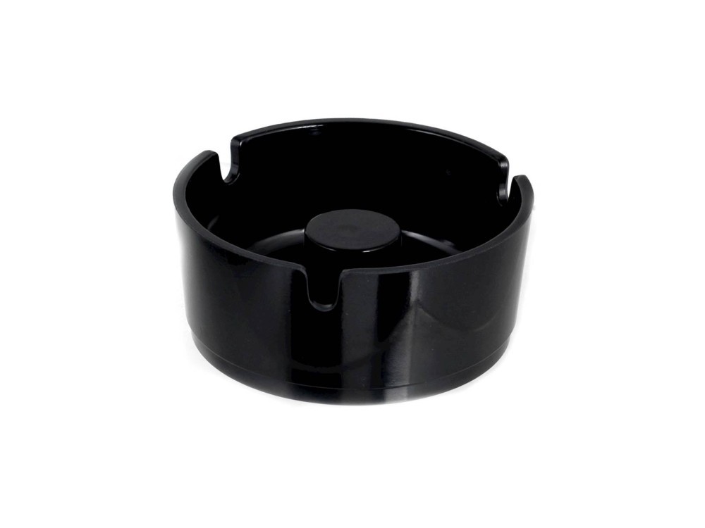 Ashtray in Melamine Round Cm9,5 Black