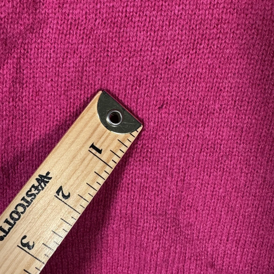 Suéter Ralph Lauren Rugby Mujer Grande Rosa Lana Cuello Redondo RLFC Calavera Pullover Foto 4 de 4