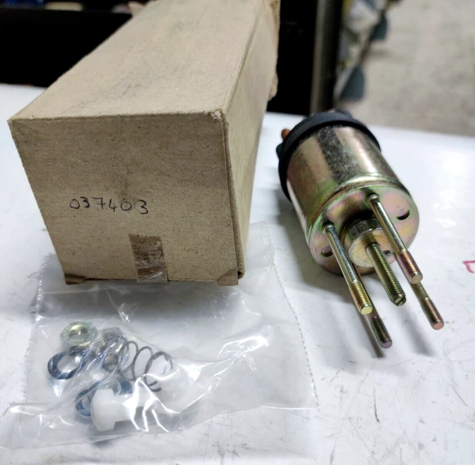 ELETTROMAGNETE 12V PER ALFA ROMEO 1300 - 1600 - 2000 - ALFETTA - PARIS RHONE Foto 3 de 3