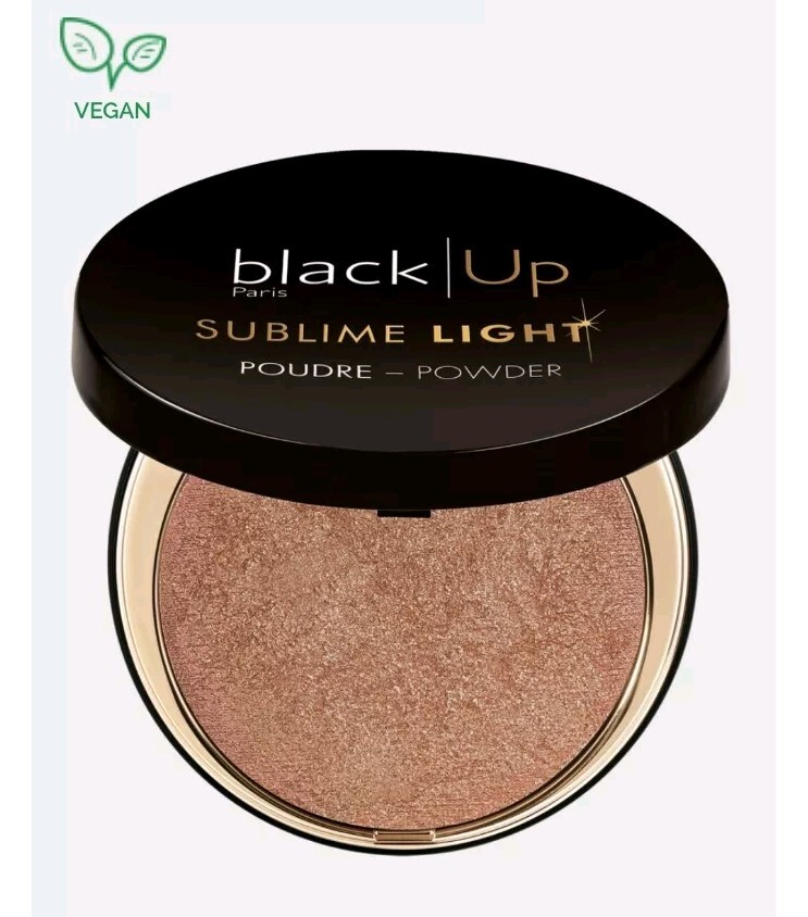 *Lot Of 2* Black Up Sublime Light Highlighting Compact Powder, SLP 04, 0.21 oz