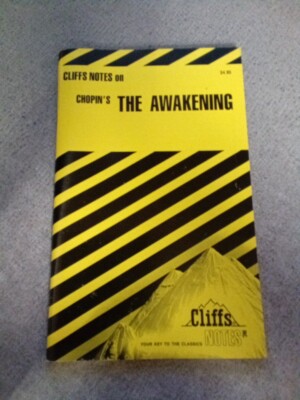 Cliffs Notes on Chopin's The Awakening Copyright 1980 Paperback