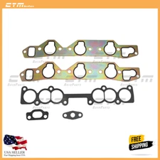 Intake Manifold Gasket Set Fits 88-95 Toyota 4Runner Pickup 3.0L V6 SOHC 12v