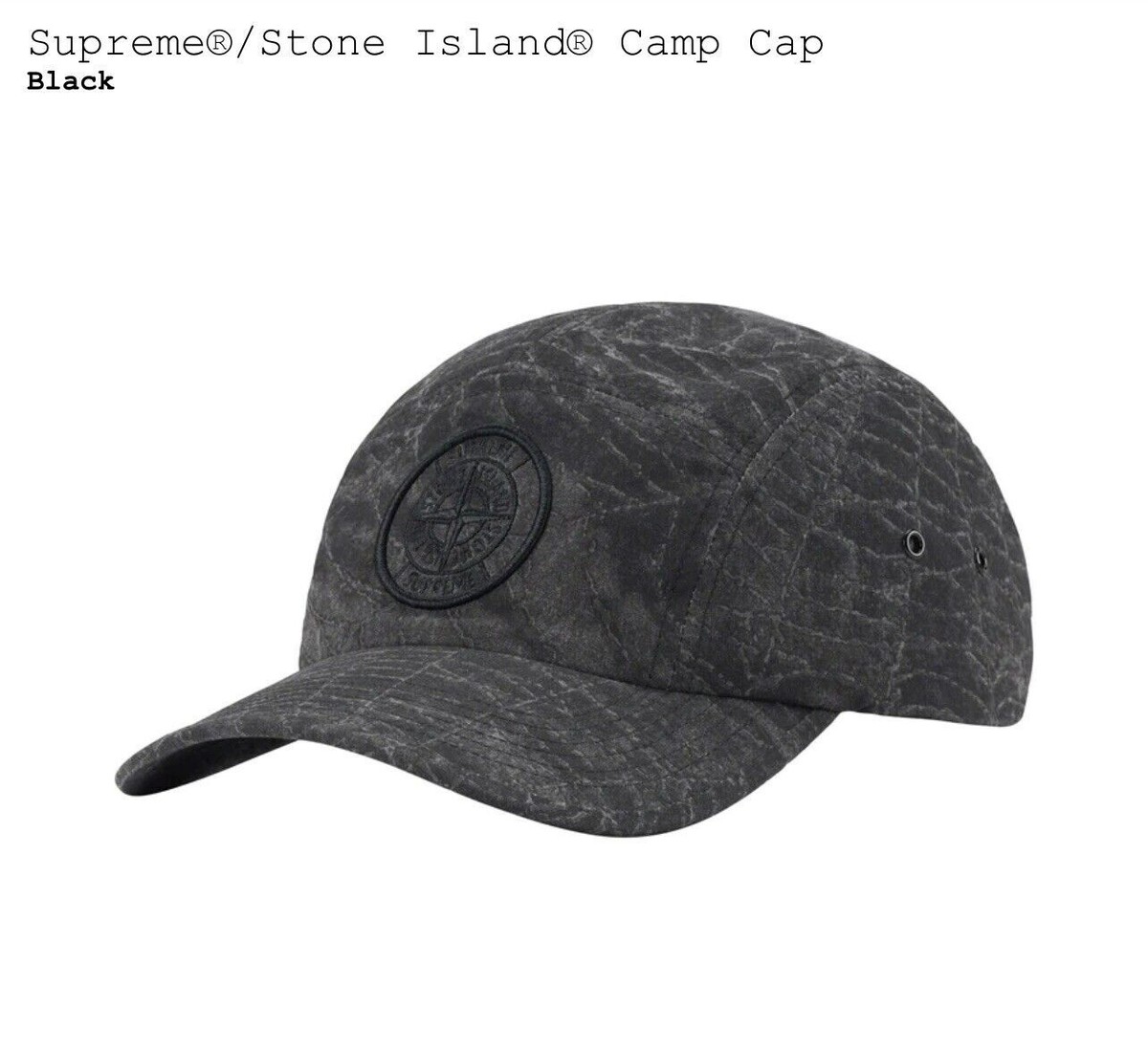 🔥SUPREME x STONE ISLAND Camp Cap| FW23| BLACK| IN HAND | eBay 🔥SUPREME x STONE ISLAND Camp Cap| FW23| BLACK| IN HAND | eBay