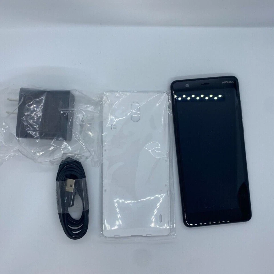 Nokia 3.1 Original Unlocked Dual SIM 4G LTE 16GB ROM 2GB RAM 8MP Android Phone - Immagine 2 di 4