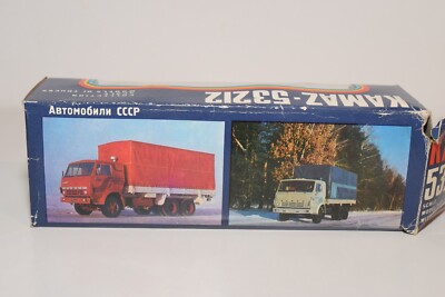 Camion Citerne Kamaz 53212 - Échelle 1/50, Modèle Ancien Novoexport URSS, Occasion