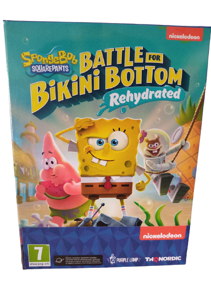 Bob l’Éponge battle for bikini bottom – rehydrated PC – NEUF SOUS BLISTER