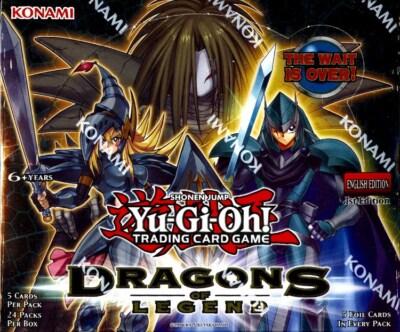 dragons of legend 1st edition booster box Konami Yu-Gi-Oh! TCG: Pack : Toys & Games This box is a treasure trove revisiting expansions like Dragons of Legend 2002 Yu-Gi-Oh! Legend Of Blue
