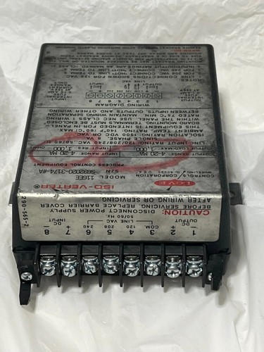 Love Controls Iso-Verter Model 116GE Input: 0-5vdc Output: 4-20mA USED - Picture 3 of 5