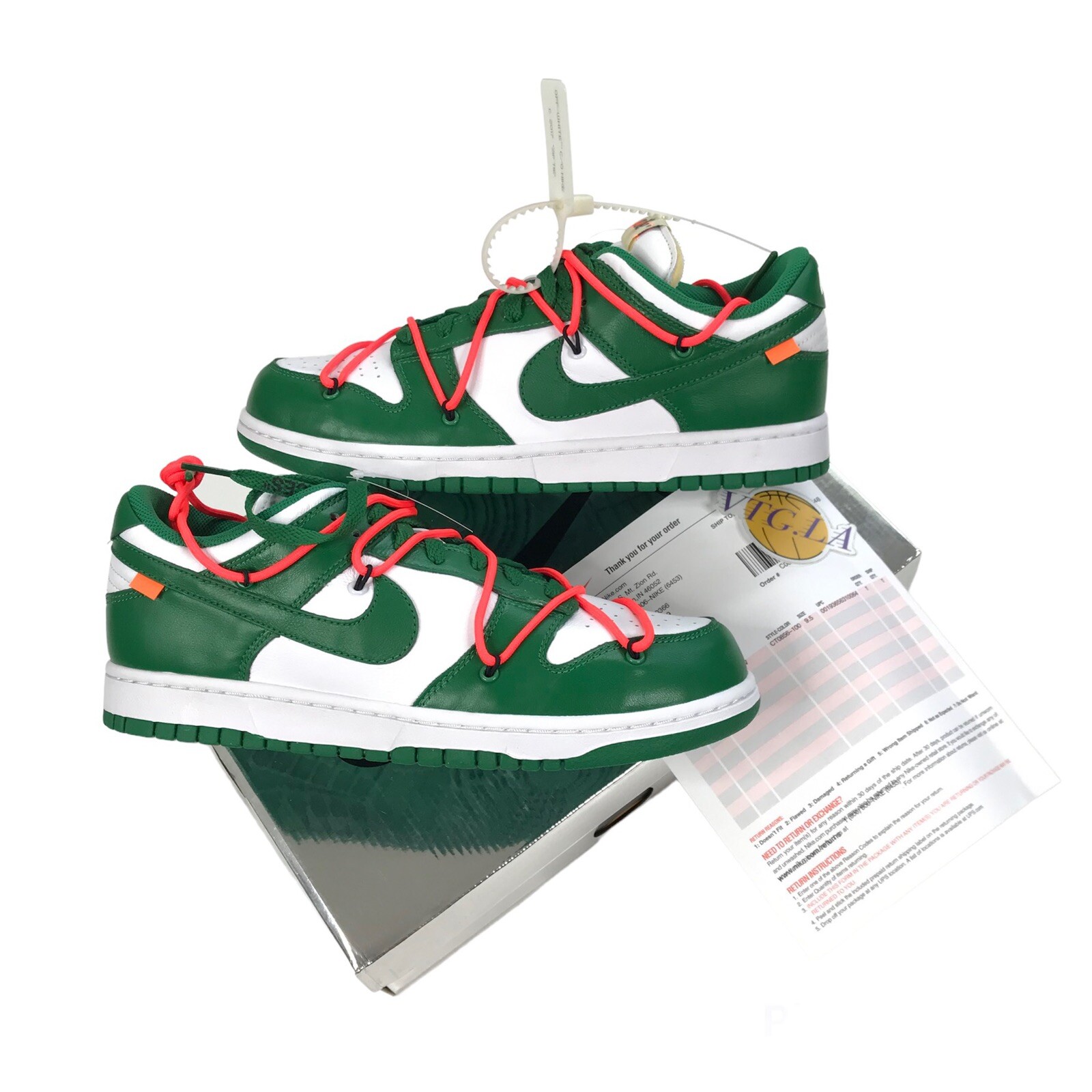 off white dunk drop