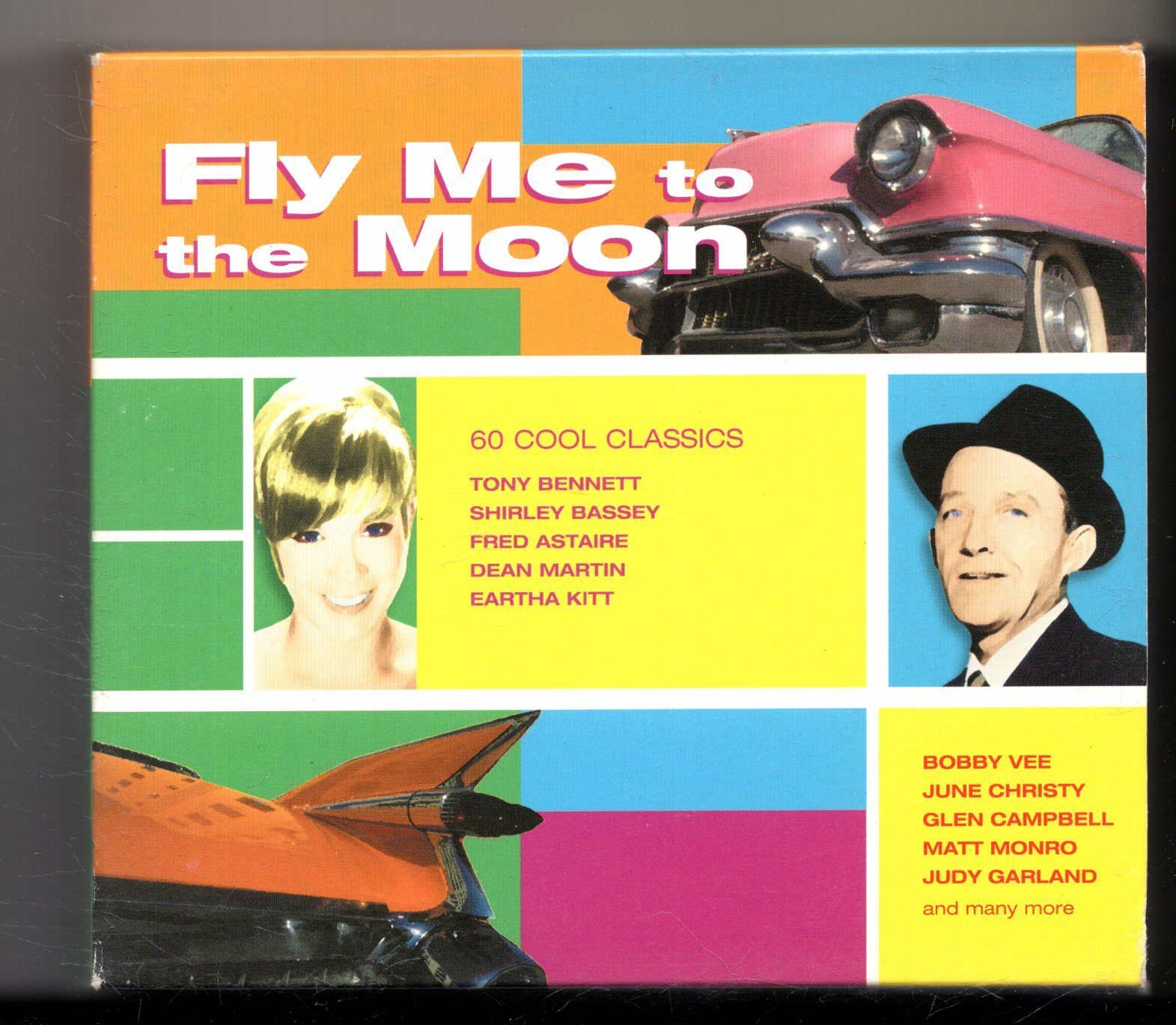 (JO831) Fly Me To The Moon, 60 Cool Classics various artists - 2000 Boxset CDs