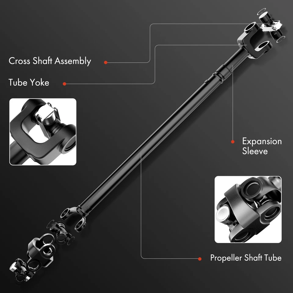 Front Driveshaft Prop Shaft Assembly for Chevy Blazer K10 V20 & GMC K2500 V1500  - Изображение 3 из 4