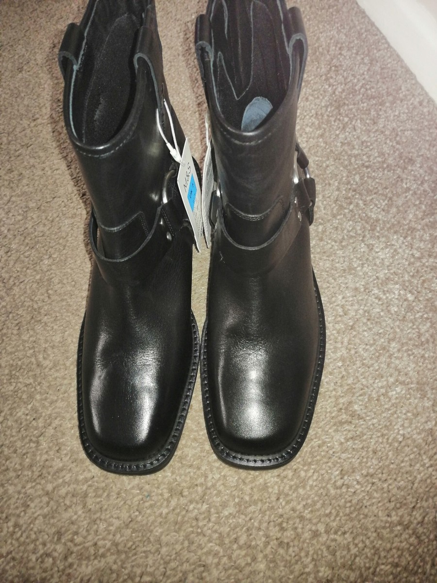Ladies MARKS SPENCER Leather Chelsea Boots Size UK