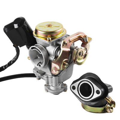 Rex Vergaser 50ccm Roller Carburetor für Rex RS 400/450/460/GY6 50cc mit E-Choke