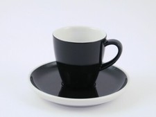 Espressotasse mit Untertasse Tasse von Arzberg aus der Serie Profi schwarz