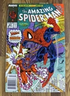 1989 Marvel Comics The Amazing Spider-Man #327 Magneto NEWSSTAND VF/VF+