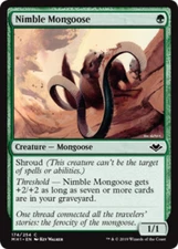 Nimble Mongoose - Foil x1 - Modern Horizons - NM-Mint, English - Modern Horizons