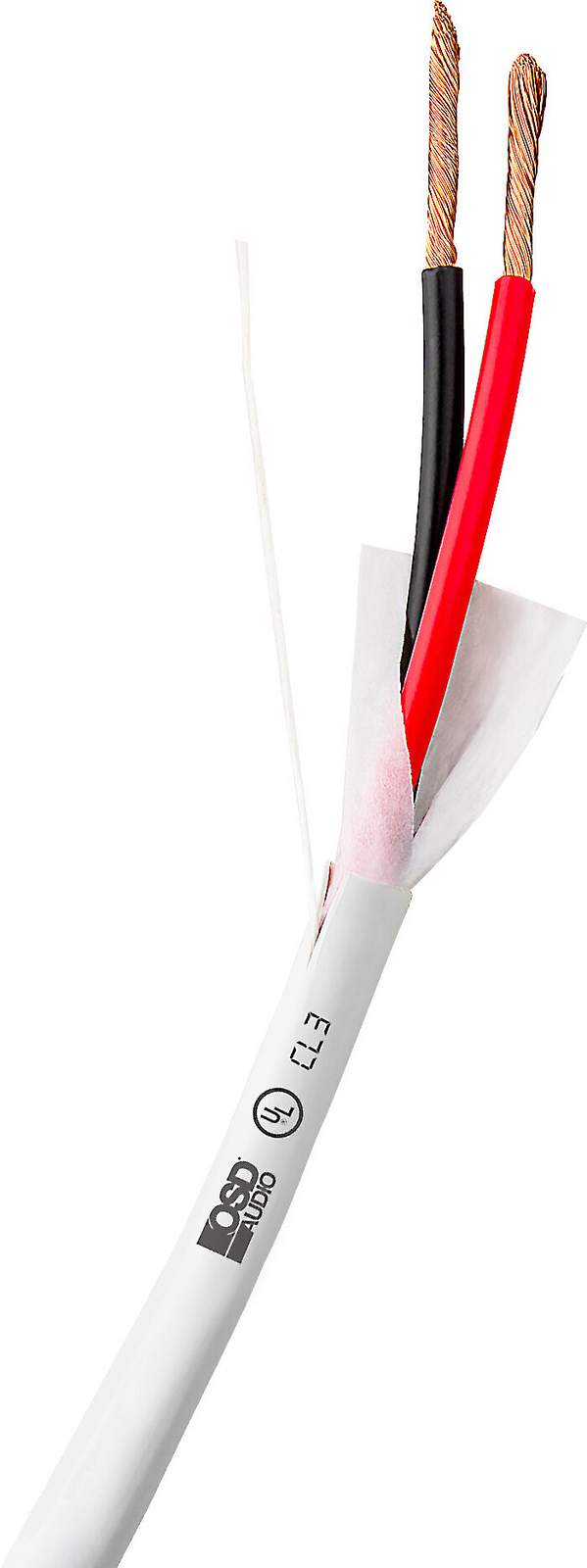 Провод громкоговорителя OSD 12/2 CL3 с прямым подключением- 500 Белый