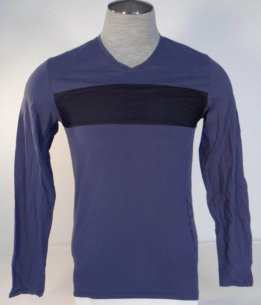 Black and 2025 blue guess shirt