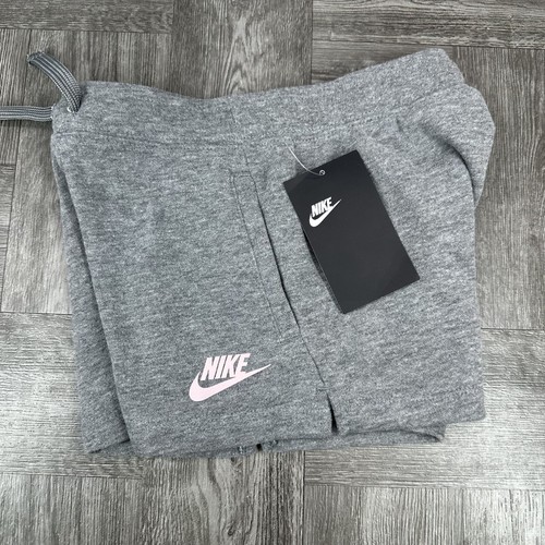 Nike Sportswear Girls size Small Grey Shorts - Picture 4 of 6