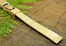 Kestenmade USA Vintage NOS Watch Band Rolled Gold Plate Butterfly Clasp 8mm