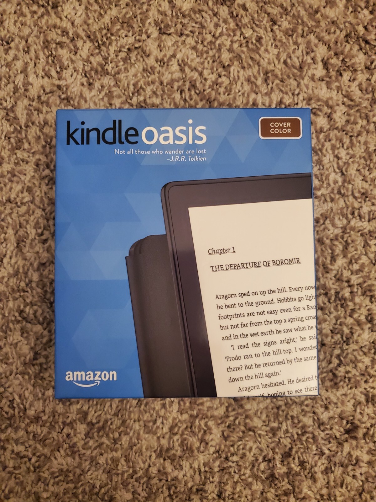 Amazon Kindle Oasis (8th Generation) 4GB, WiFi, 6in Walnut Leather
