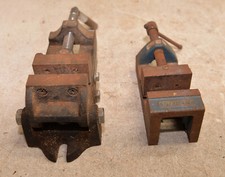2 drill press vise Stanley 2 1/4" jaw & tilting angle 2 1/2" jaw machinist tools
