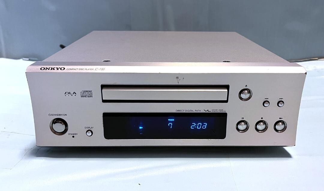 ONKYO INTEC275 CDプレーヤー C-733(S) /シルバー
