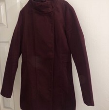 atmosphere faux wrap coat