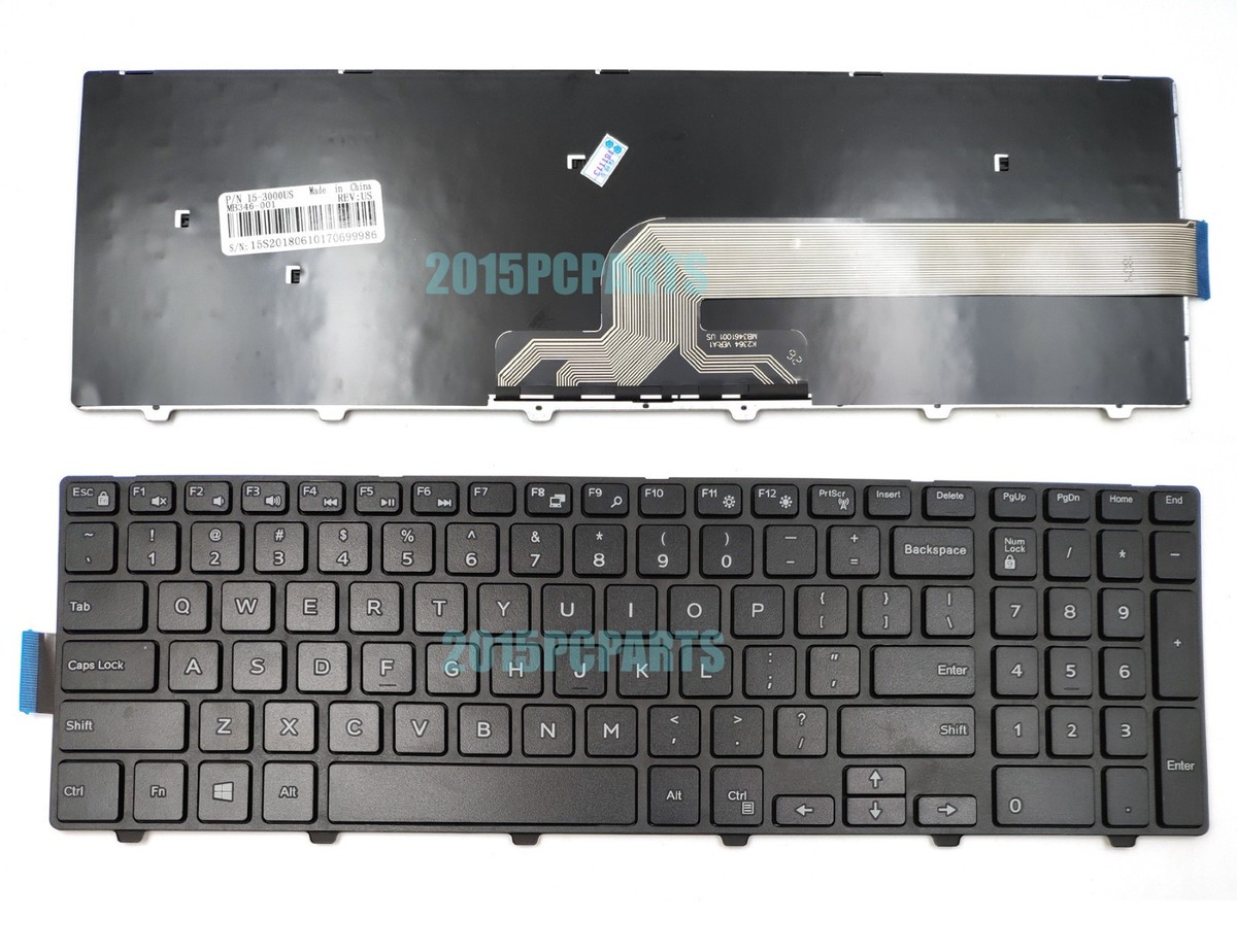 New for Dell Inspiron 15 3000 3541 3542 3543 3551 3558 Keyboard US