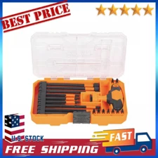 Klein Tools 33804 ProFlex Impact-Rated Interchangeable Ratcheting T-Handle Set,