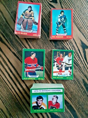 1973-74 OPC HOCKEY CARDS STARS-ROOKIES VG-EX or BETTER U-PICK LOW-MID COND 1-264