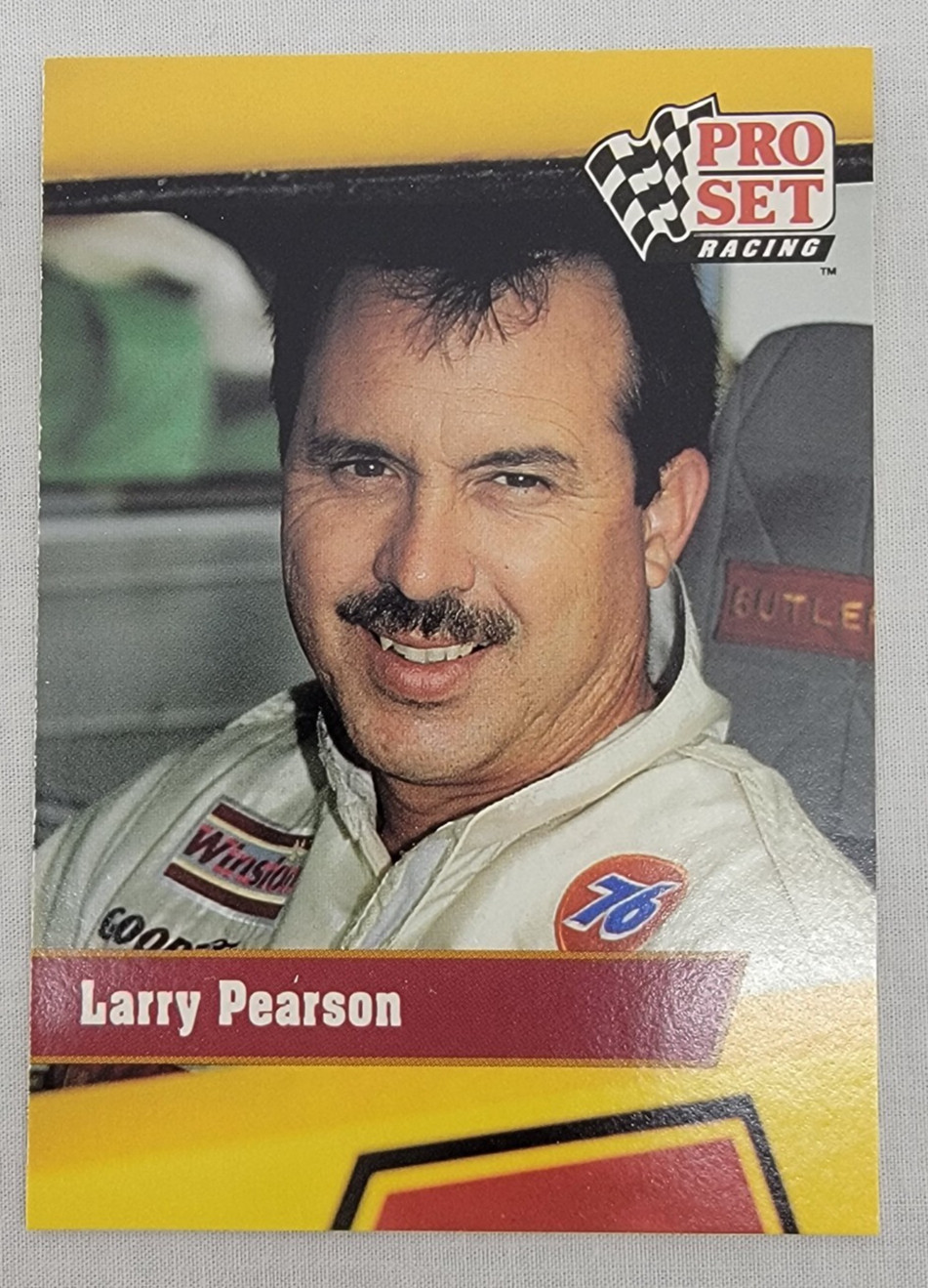 1991 Pro Set ~ Larry Pearson ~Driver ~ #105 ~ Winston Cup