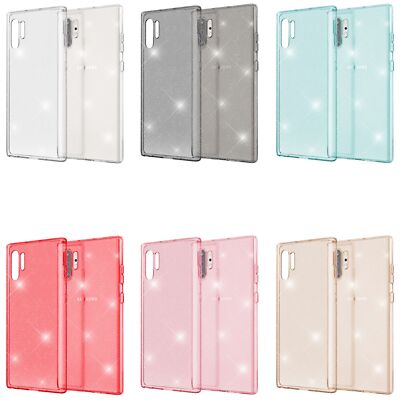 Samsung Galaxy Note 10 Plus Handyhülle Silikonhülle NALIA Case Cover klar dünn
