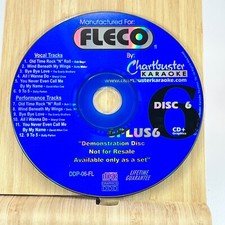 Fleco Chartbuster Karaoke Disc 6 6 6 CD G DDP-06-FL