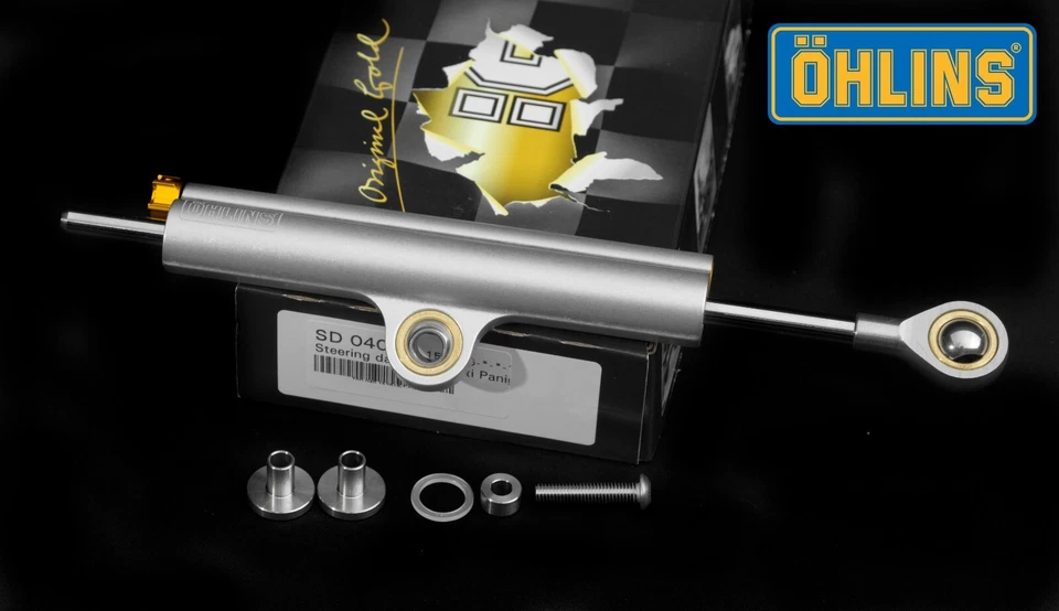Ohlins SD040 Steering Damper Fits Ducati Panigale Models 1199 1299 899 959 V4 V2 Foto 4 de 4