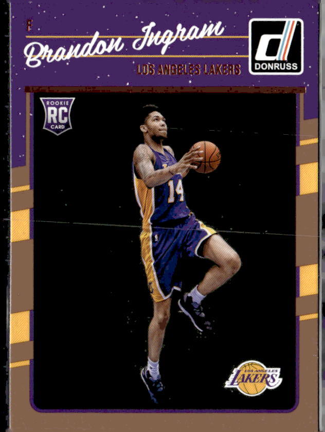 2016-17 Donruss #152 Brandon Ingram Los Angeles Lakers RC (P)