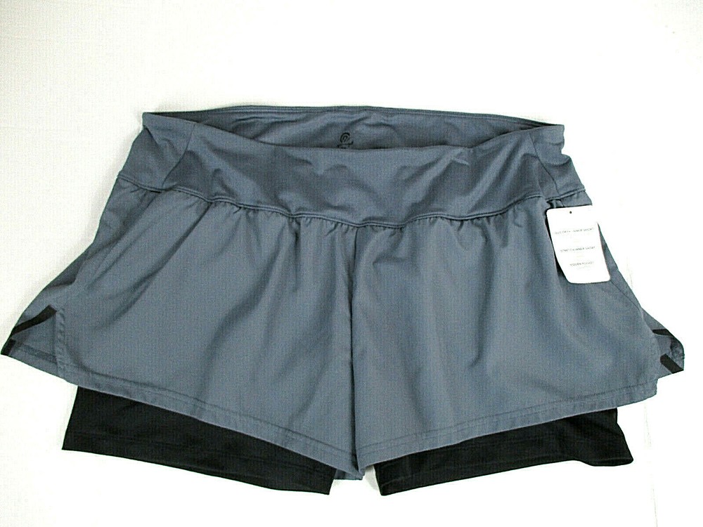 champion 2 in 1 shorts