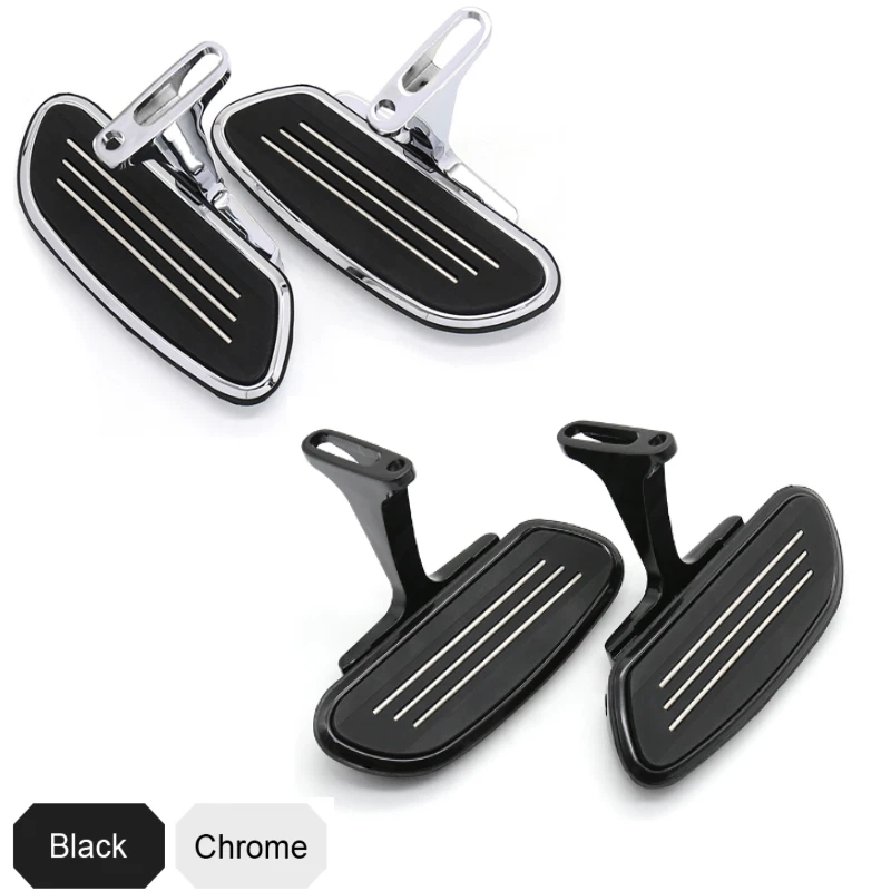 Tablero de piso de pie de pasajero Pegstreamliner para Harley Touring Street Road Glide EE. UU. Foto 3 de 4