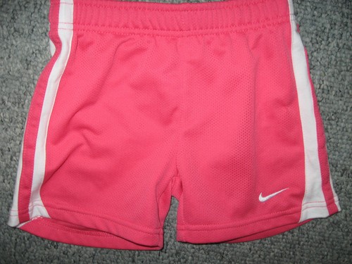 NIKE Young Girl's Athletic Shorts,Sizes 2T-6X, Polyester/Cotn/Blend,MSRP-$22-25 - Picture 5 of 36