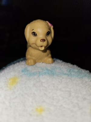 Barbie Puppy dog squirt water rubber toy pet mattel (31)