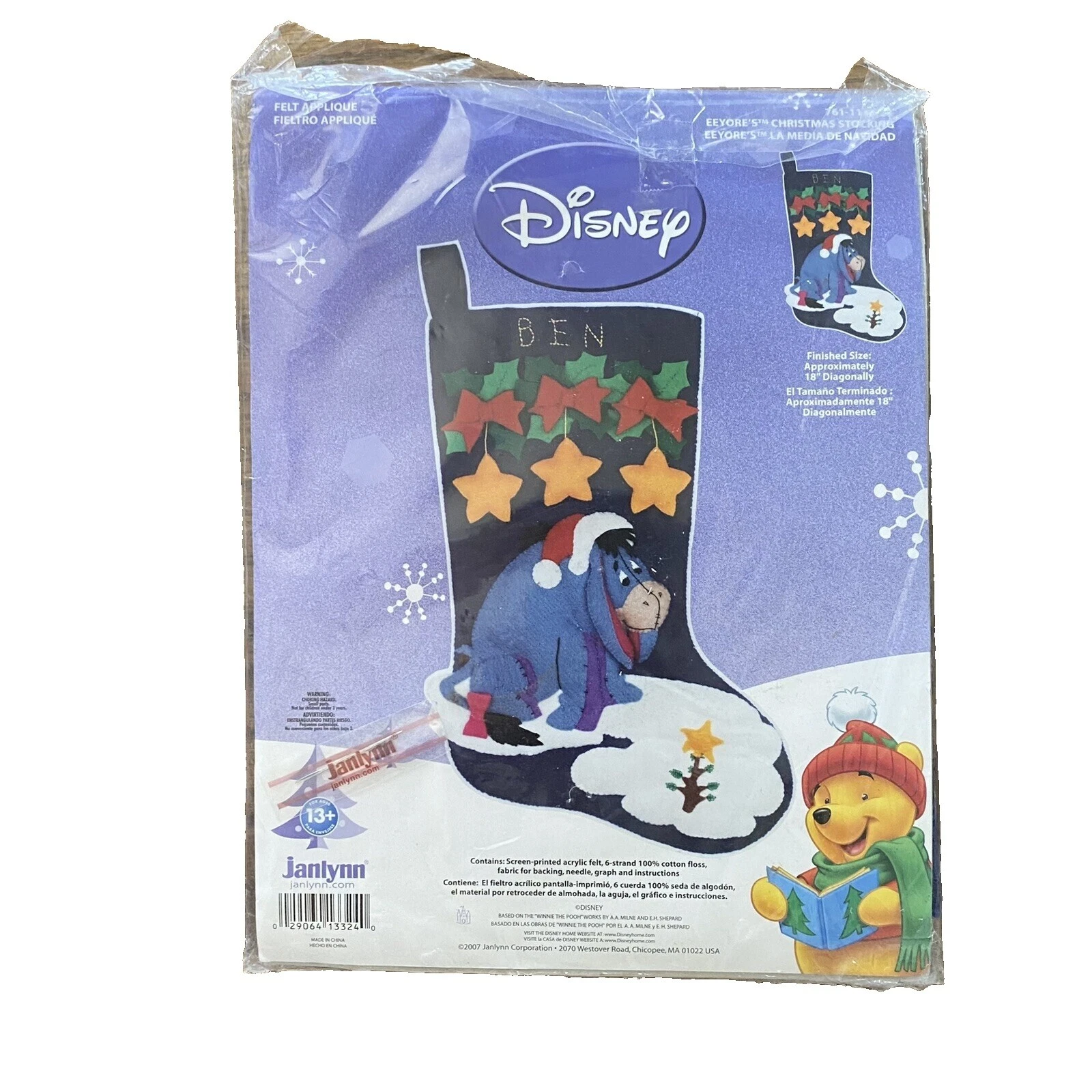 Dibujos animados, personajes de película/TV kits de bordado de siembra