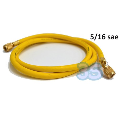 Tubo Flessibile Refrigerante Rosso 1/4' X 5/16' SAE - Lunghezza 150 Cm Con Premi-Spillo - Foto 4