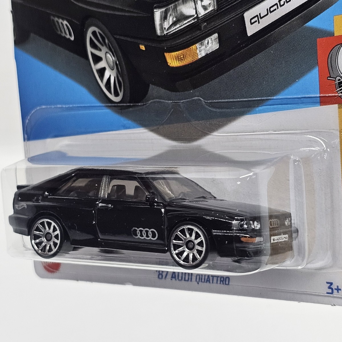 HOT WHEELS 87 AUDI QUATTRO BLACK 2024 Series HW TURBO | eBay