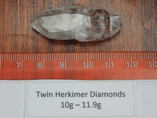 Doble Herkimer Diamante Cristal Pakistán Cuarzo Piedras Preciosas Espécimen Mejor Calidad 1 pieza - Imagen 30 de 37