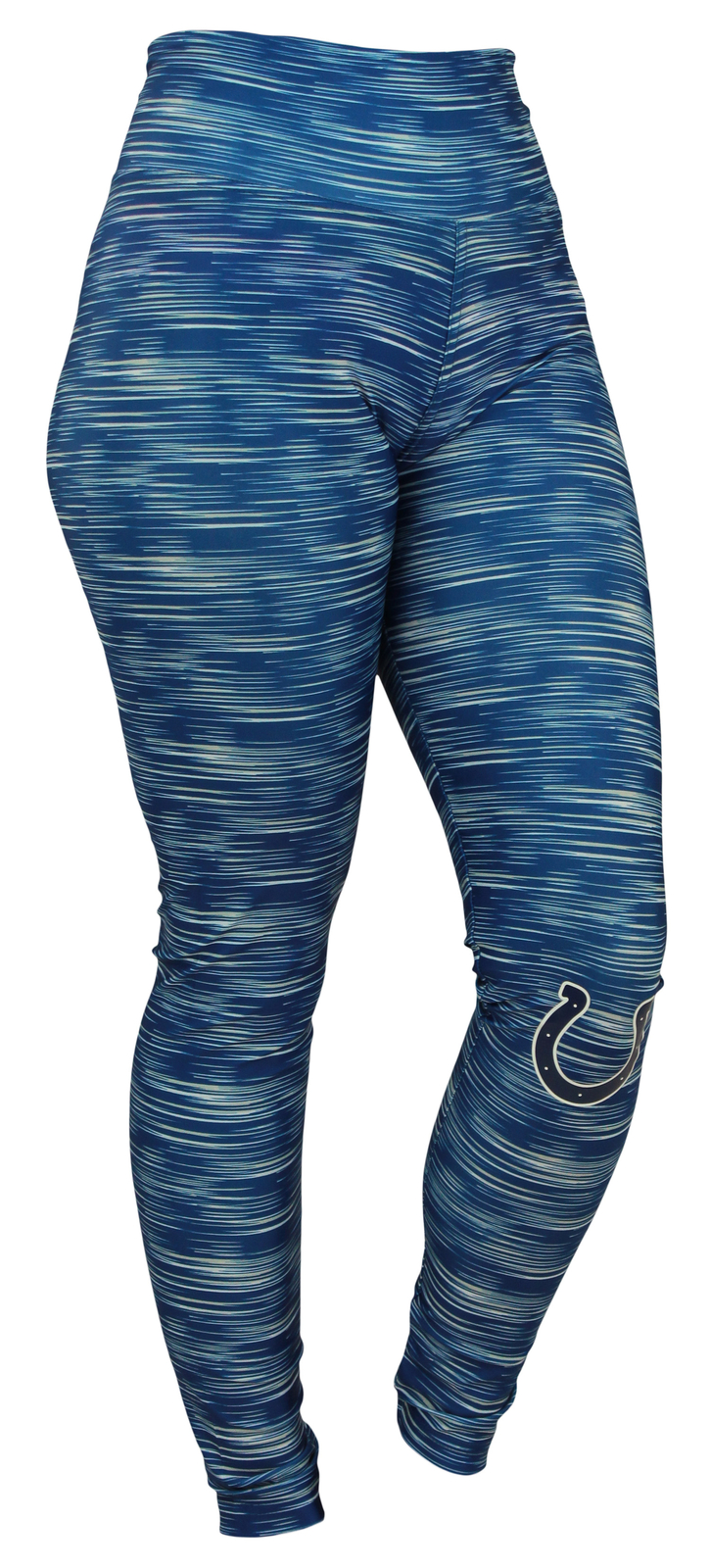 Женские футбольные леггинсы Zubaz NFL Indianapolis Colts Space Dye