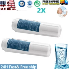 2x Water Filter Fit for UKF8001 4396395 RWF0900A UKF8001AXX-200 Refrigerator