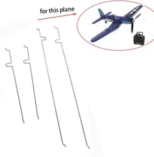 Push Rod Set P7610806 for VOLANTEXRC Plane 761-08B F4U Corsair 400mm new Version